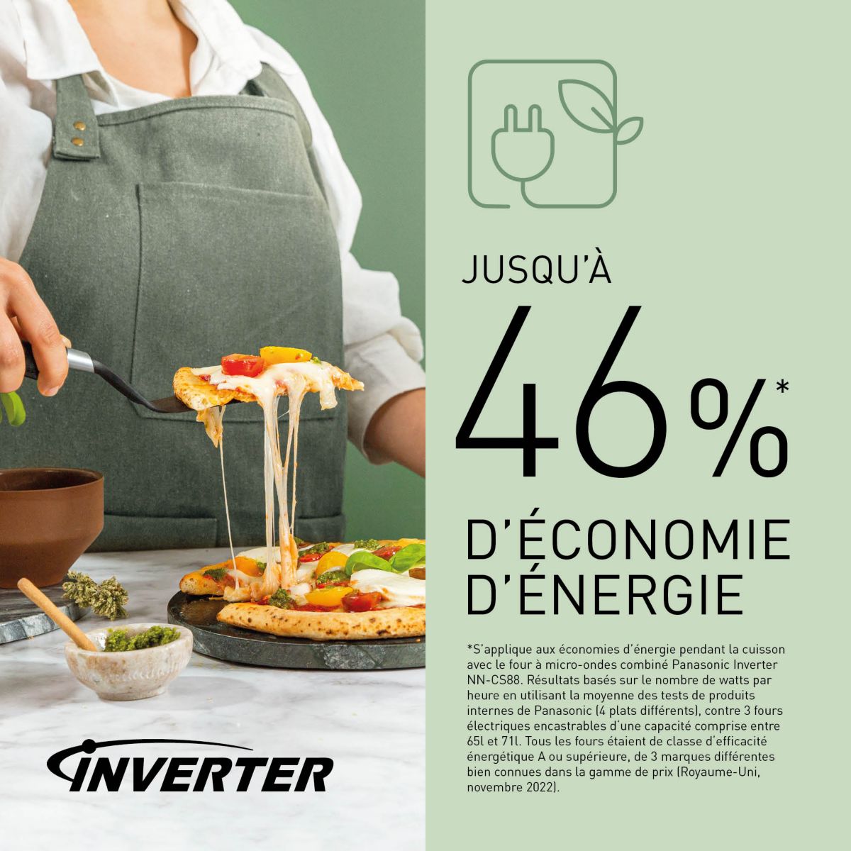 Micro ondes combiné PANASONIC NN-CS88LBEPG - 5