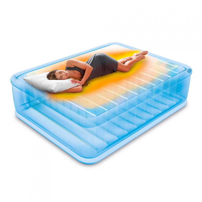 Lit gonflable Ultra Plush Intex 1personne - Couchage électrique, moelleux et confortable - 6