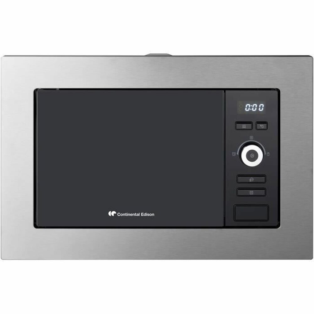 Four micro ondes encastrable gril 20L Continental Edison MO20IXEG inox LED - 6