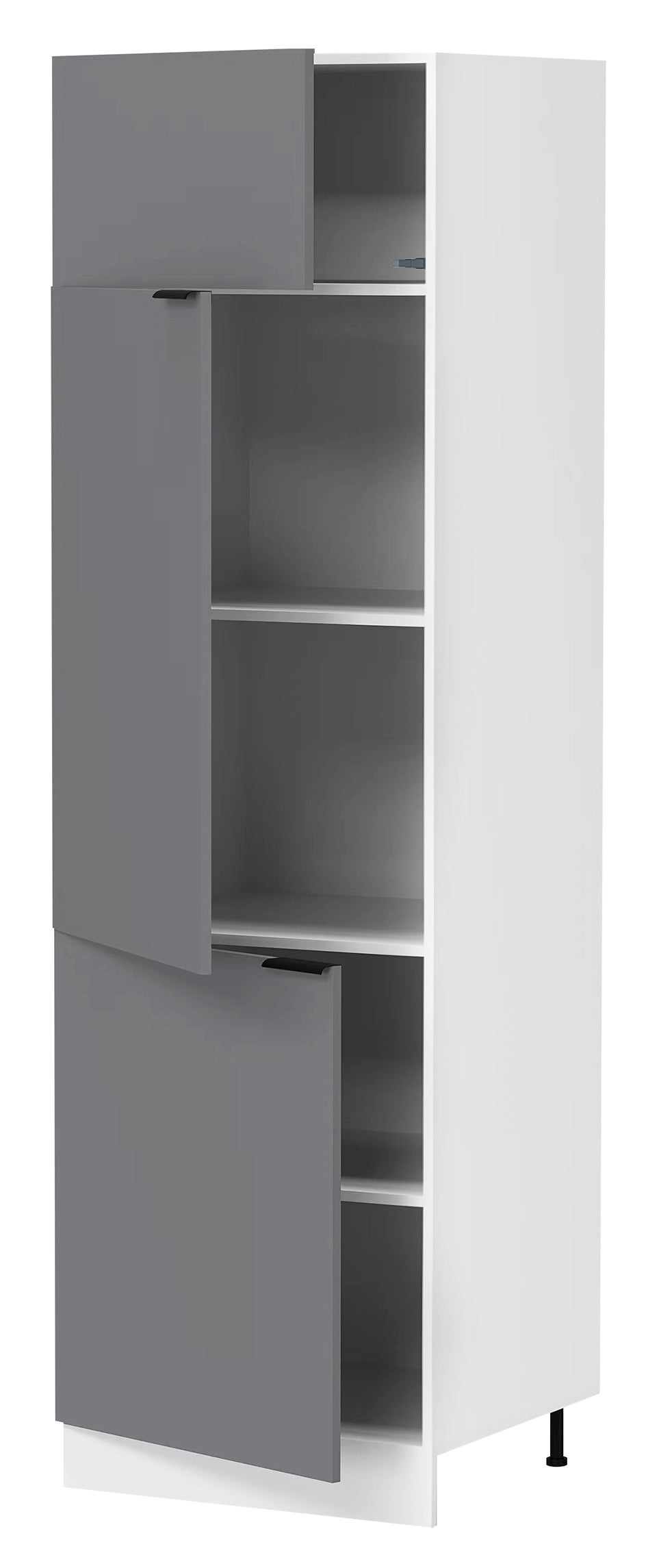 Armoire De Cuisine Bas Fasola 60 Cm – Blanc – Tiroir + 2 Portes + Étagère – Meuble Solide & Pratique