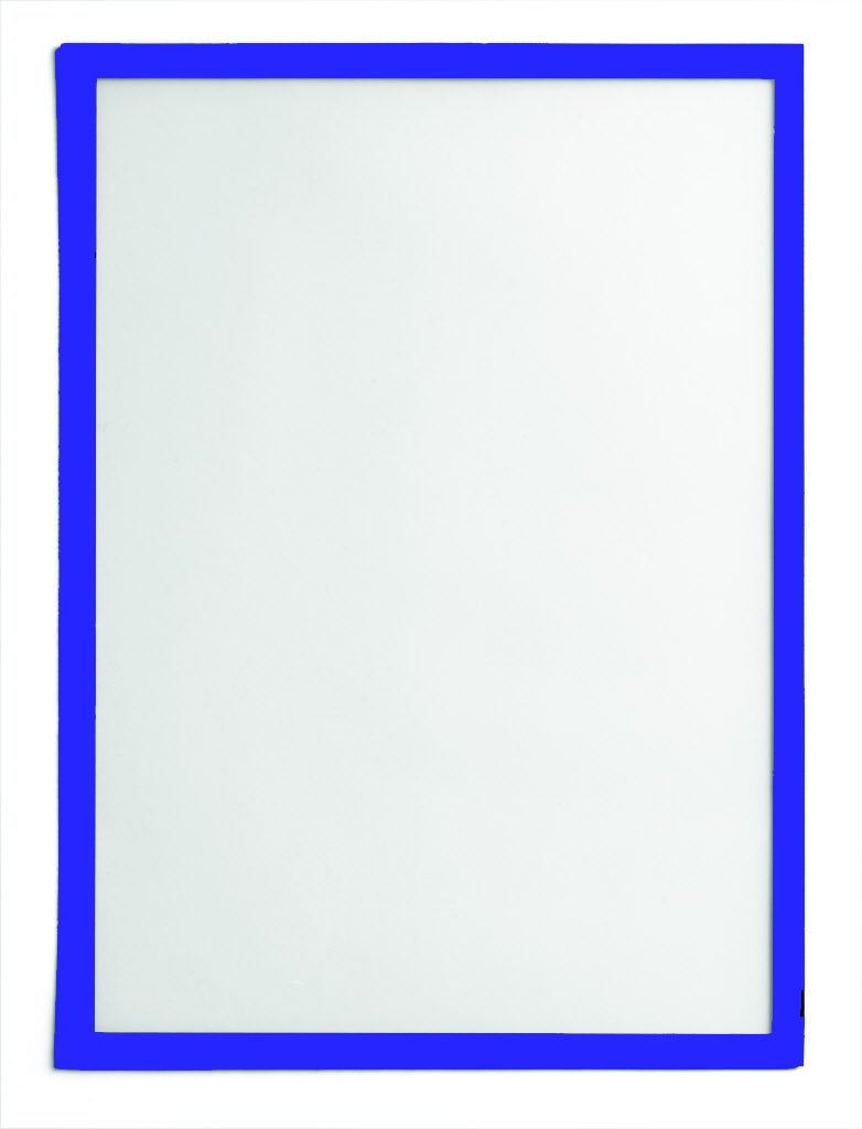 Cadre d'affichage magnétique A4 - bleu - 5 pièces | Leroy Merlin