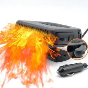 Riscaldatore per auto Riloer 12V con ventola, sbrinamento e disappannamento, presa accendisigari, base girevole a 360°, compatibile con la maggior parte dei veicoli (berline, SUV, pick-up, minivan Riscaldatore per auto Riloer 12V con ventola, sbrinamento e disappannamento, presa accendisigari, base girevole a 360°, compatibile con la maggior parte dei veicoli (berline, SUV, pick-up, minivan