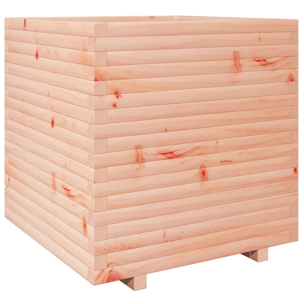Jardinière En Bois Massif Vintage Blanc - Dimensions 12x40x15 Cm, Faite Main En Allemagne