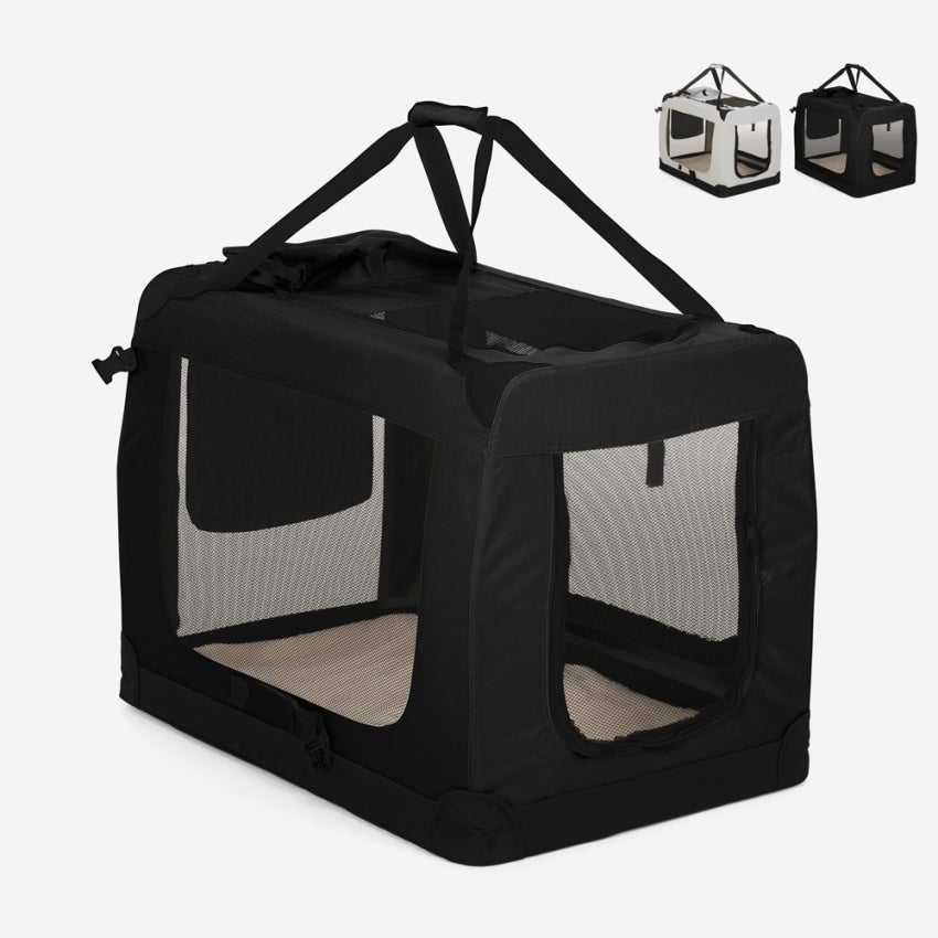 Sac de transport en tissu pliable pour chiens et chats de taille