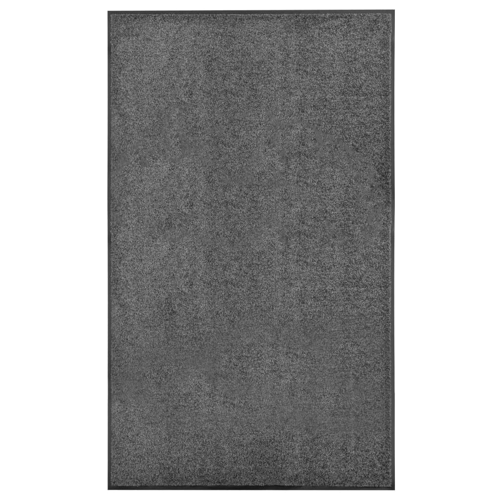 Paillasson lavable gris anthracite 90x150 cm - COMFORTXL - 2