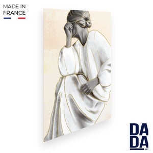 Affiche Poster Abstraite 50x70 Cm – Thème Bois Et Sculpture, Décoration Murale Moderne ARTTOR
