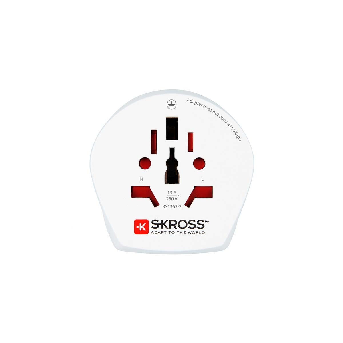 SKROSS Travel Adapter Combo - World-to-UK Earthed - 2