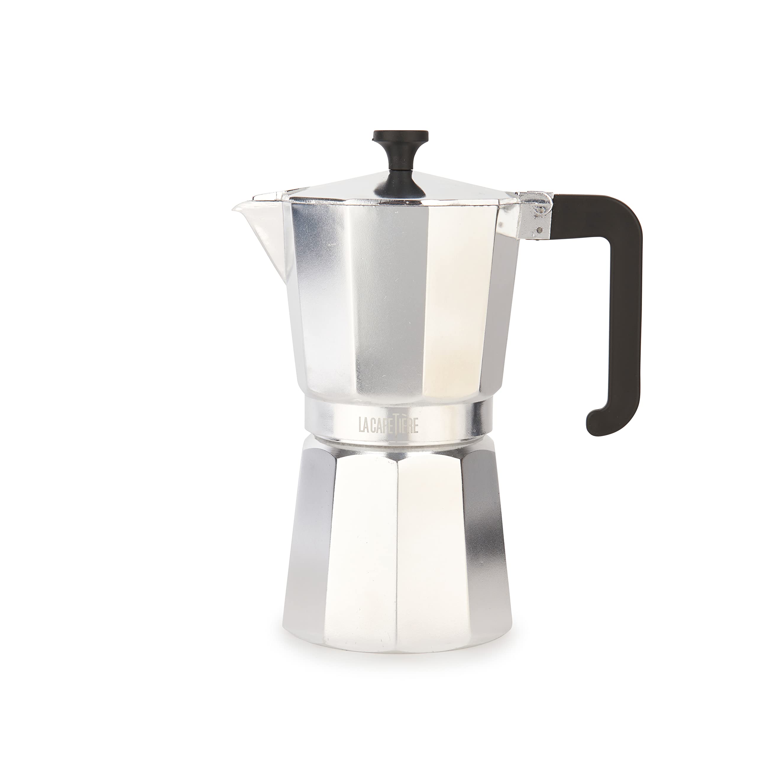 Cafetière Italienne Bialetti ABC Crusinallo – Zanzibar 9 Tasses – Duralumin – Années 70 – Occasion