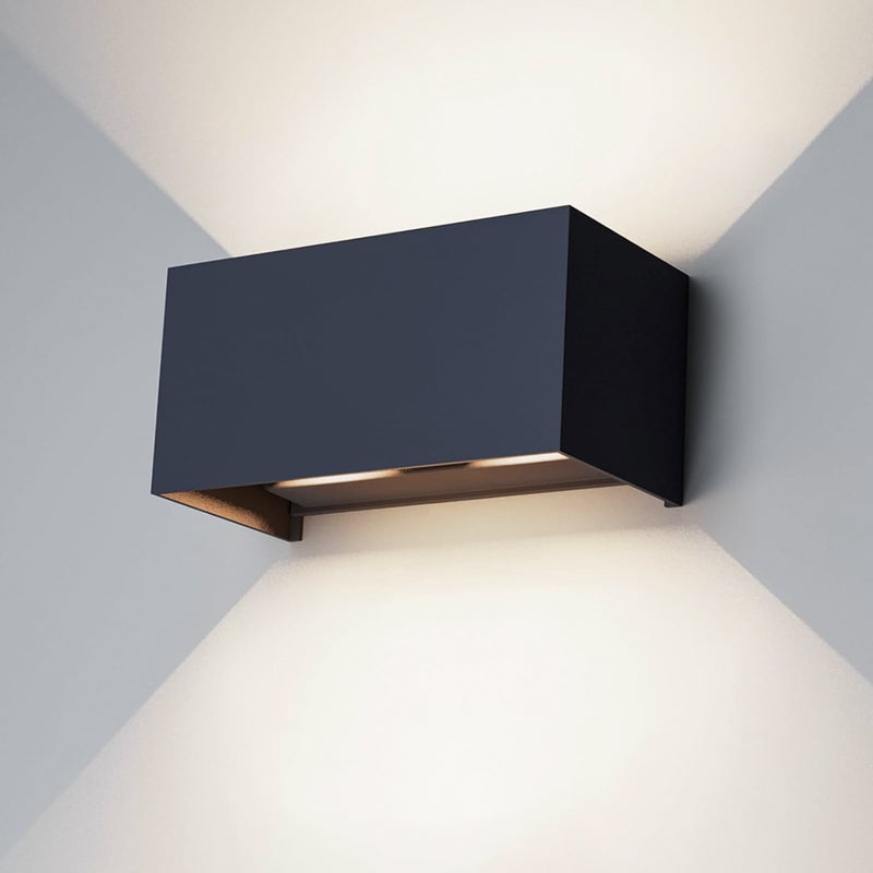 Kinkiet LED 24 W, lampa ścienna do użytku zewnętrznego/wewnętrznego, regulowana wiązka światła, wodoodporność IP65, światło białe 4500 K