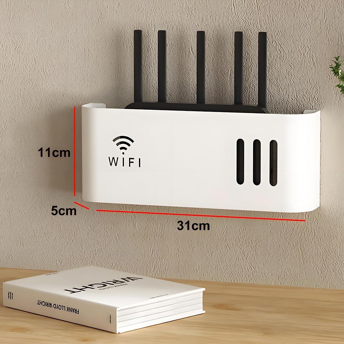 Rangement Mural Routeur Cache Box Support Box Internet Parfait pour ...