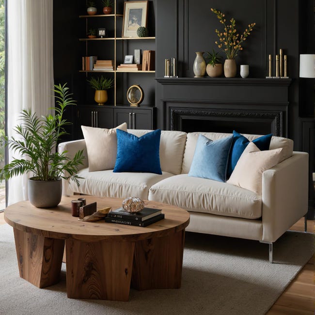 Federe Velluto Per Cuscini Divano In Biancherie Per La Casa - Foto 2