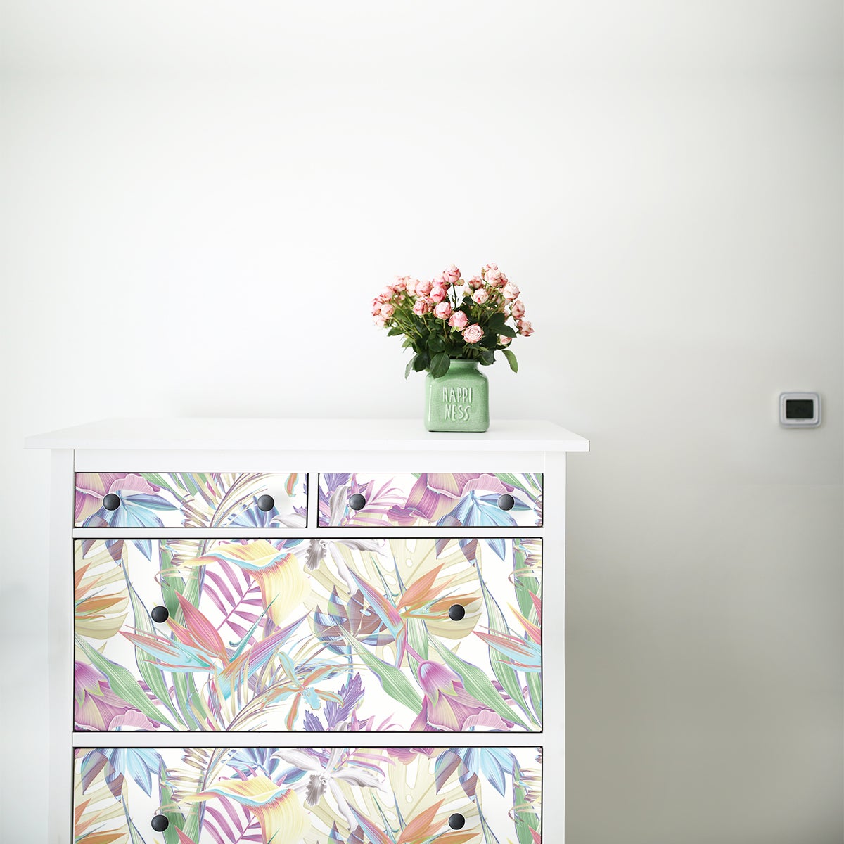 Vinilo muebles tropical niagata - adhesivo de pared - revestimiento sticker mural decorativo - 60x90cm