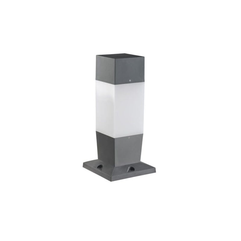 Lampa ogrodowa stojąca Invo grafitowa 1xE27x20W IP54 wym: 47 x 22 x 22 cm tworzywo sztuczne Kanlux