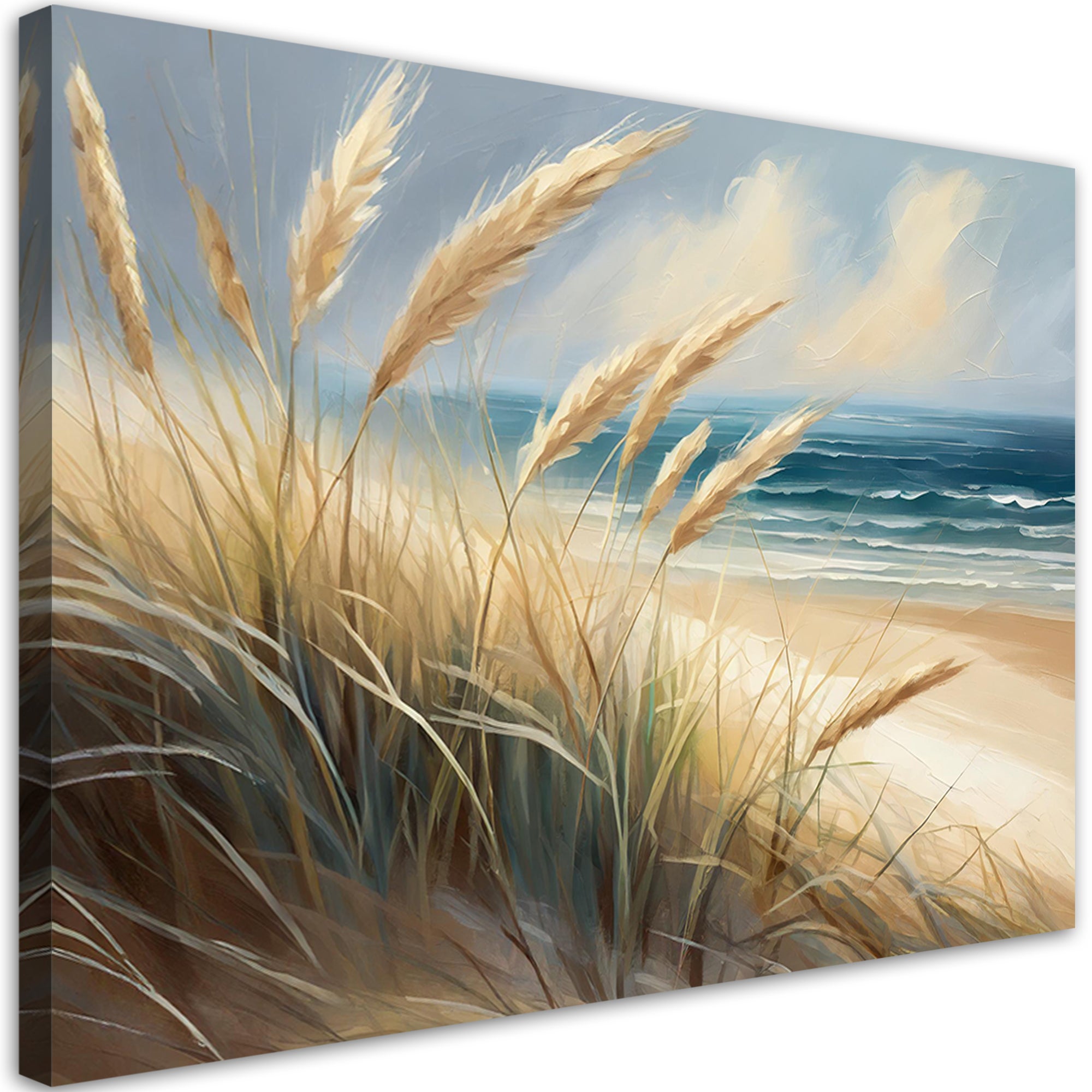 Obraz na płótnie, Morze, plaża, wydmy, natura 100x70