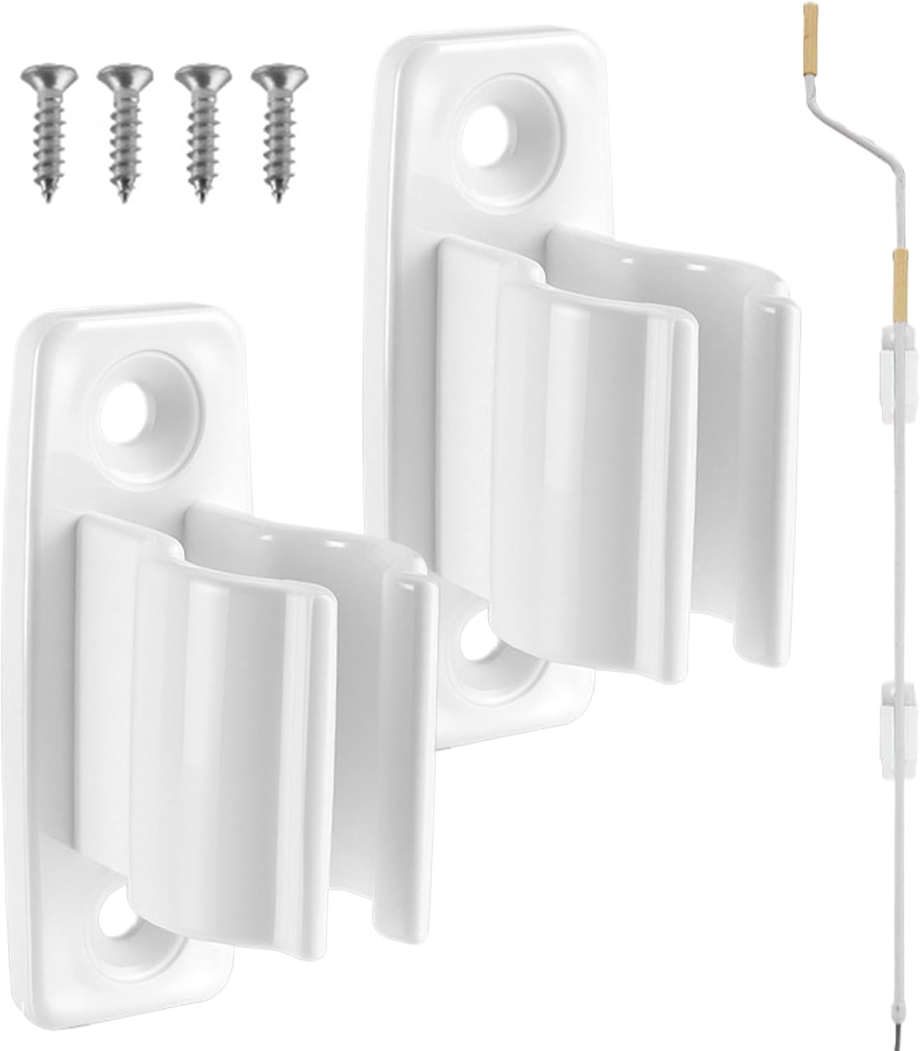Tappi Per Guida Tendalino 8 Mm In Acciaio Inox Per Camper - Multiuso (Confezione 12 Pezzi)
