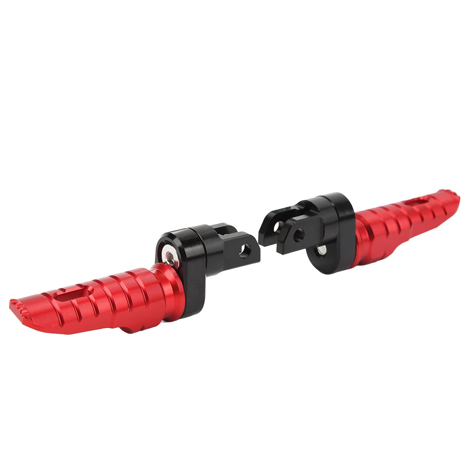 Repose-Pieds Avant CNC Alliage Aluminium Pour Aprilia RS660 RSV4 Tuono 660 V4 1100 (Rouge)