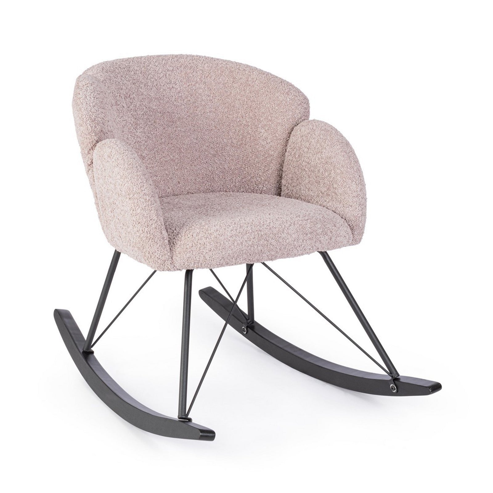 Tavolo Rettangolare Pieghevole In Polyrattan E Acciaio, 180x75x72 Cm, Nero