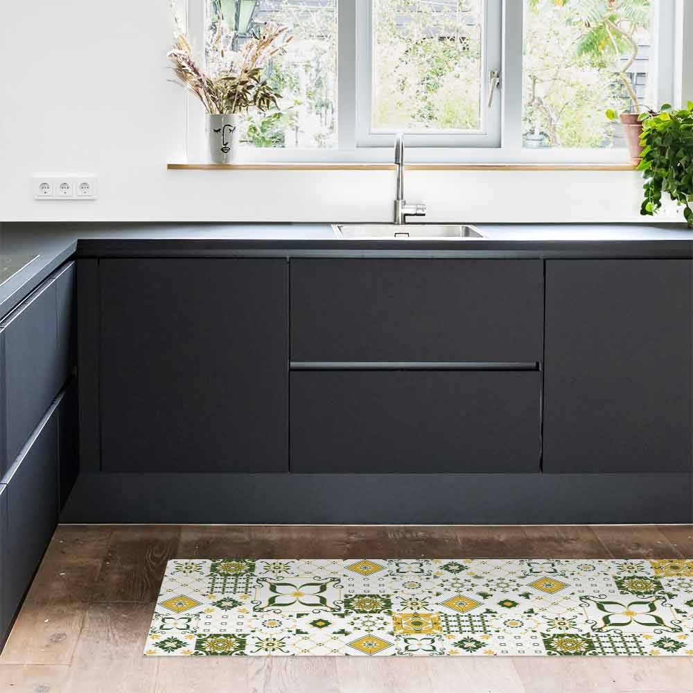Stc - Tapis de cuisine 60 x 40 cm - Dessous PVC
