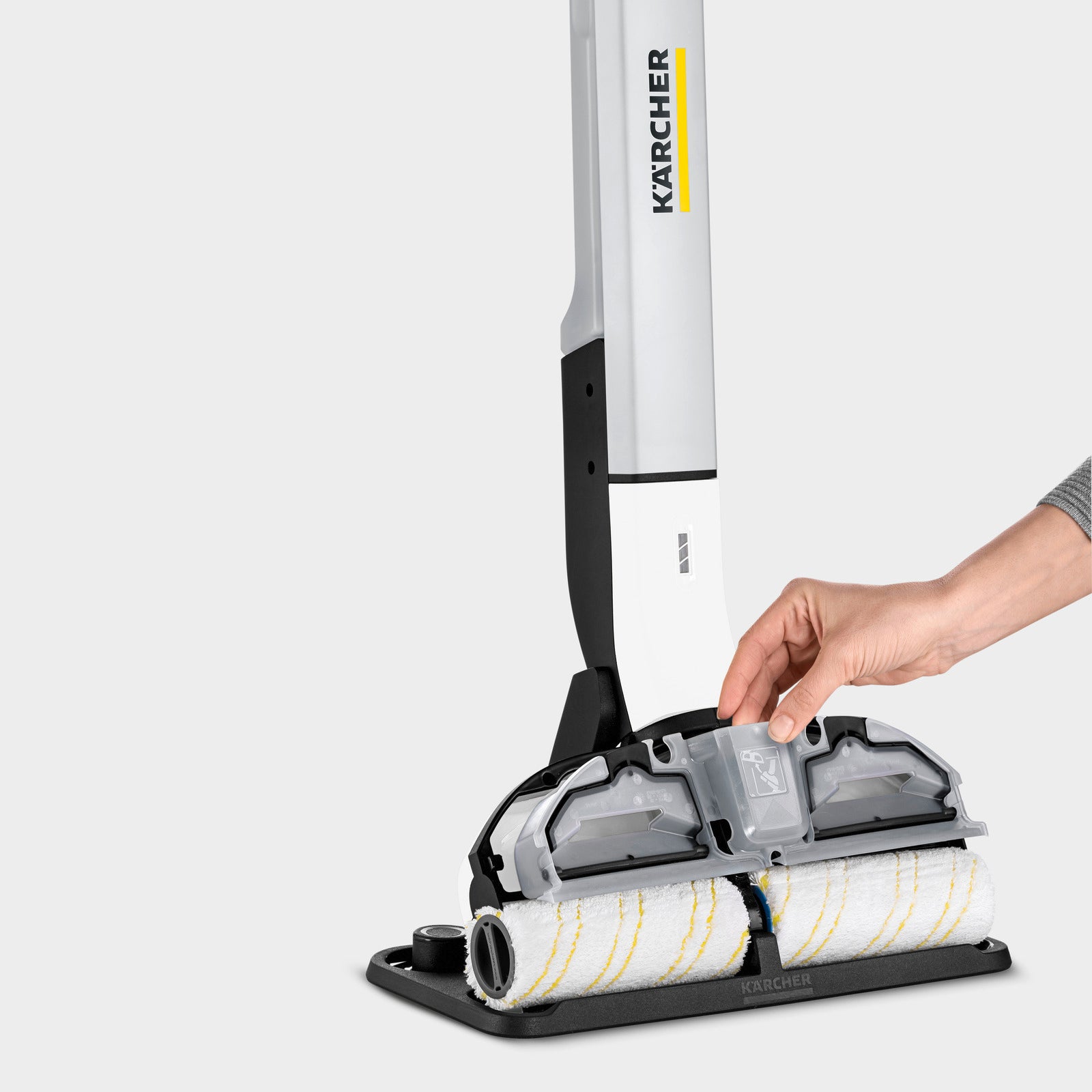 Serpillière électrique sans fil Karcher EWM 2, lave sans traces - 6