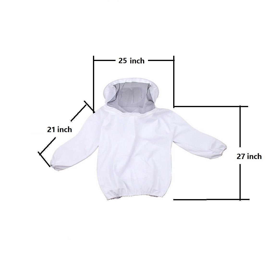 Kit Ruche Apicole Professionnel (Veste, Pantalon, Gants) Kit Apicole pour Homme et Femme - 4