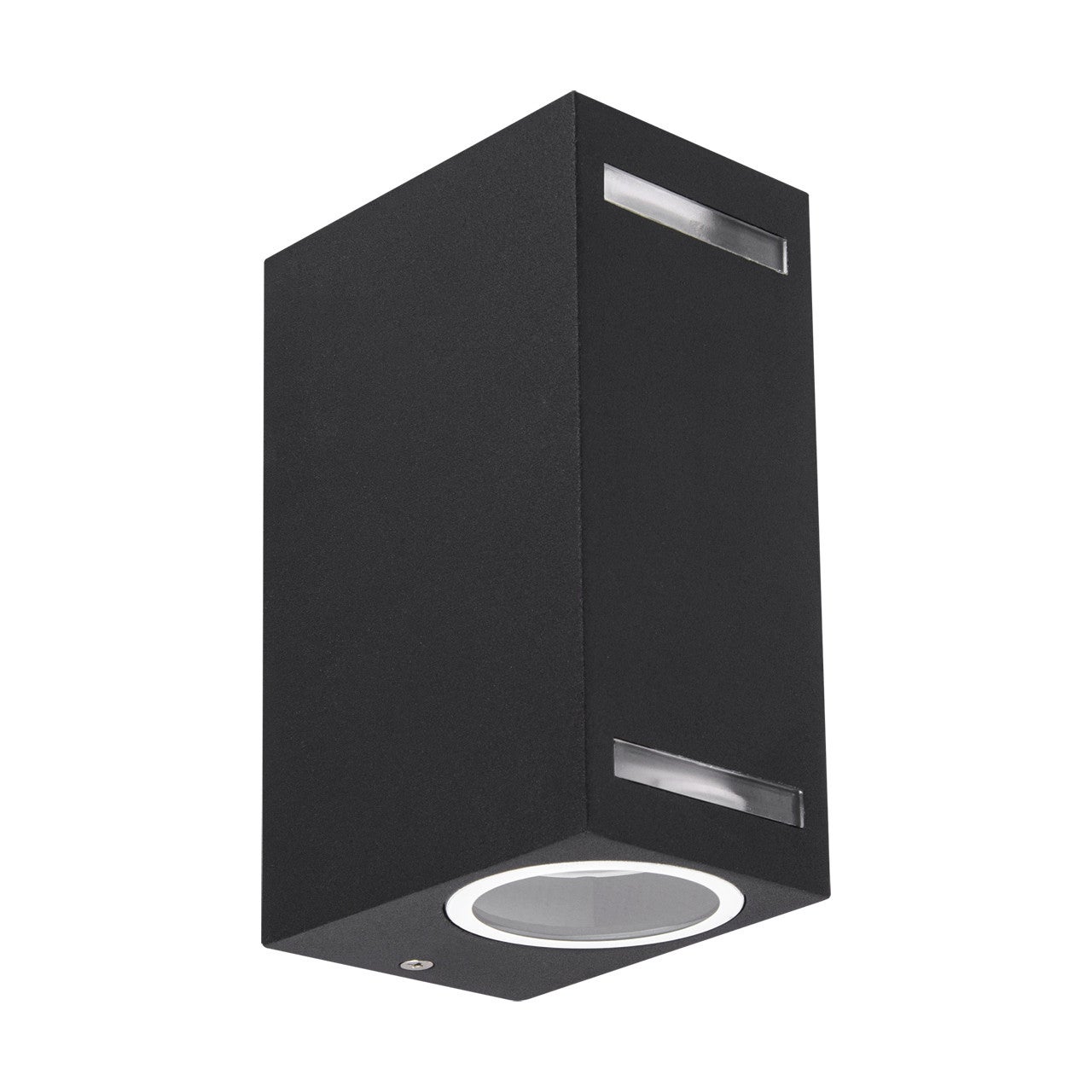Kinkiet zewnętrzny FOREST czarny 2xGU10x35W wym: 15x7x9 cm IP54 Struhm