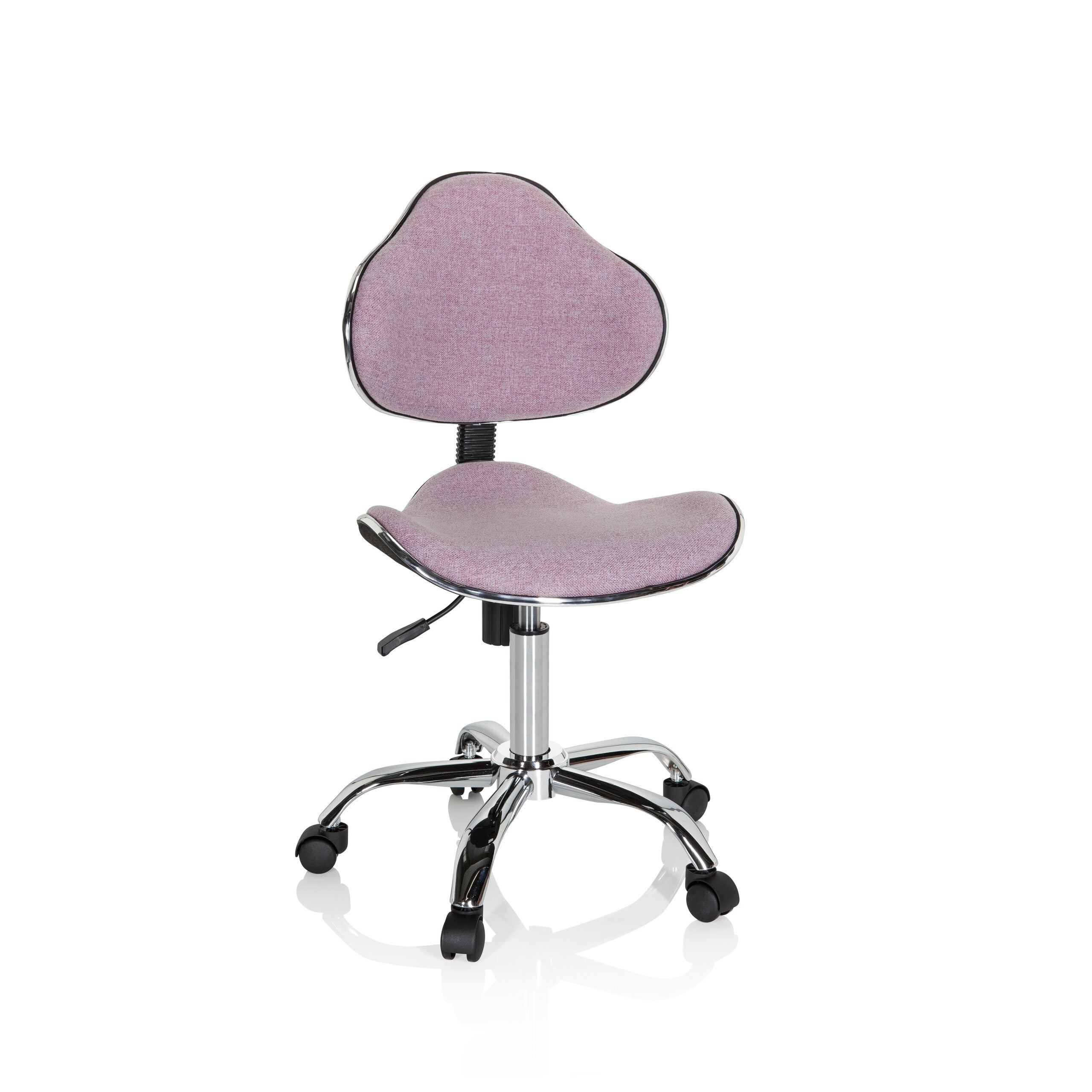 Krzesło obrotowe dla dzieci KIDDY GTI-3 Różowy hjh OFFICE
