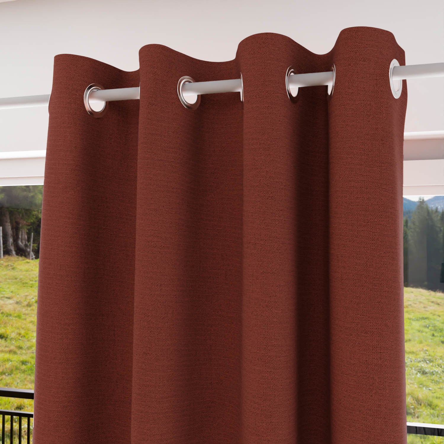Rideau à Oeillets 100 Occultant 135x250 Cm Eclipse Brique Par Soleil D Ocre Leroy Merlin Rideau à Oeillets 100 Occultant 135x250 Cm Eclipse Brique Par Soleil D Ocre Leroy Merlin