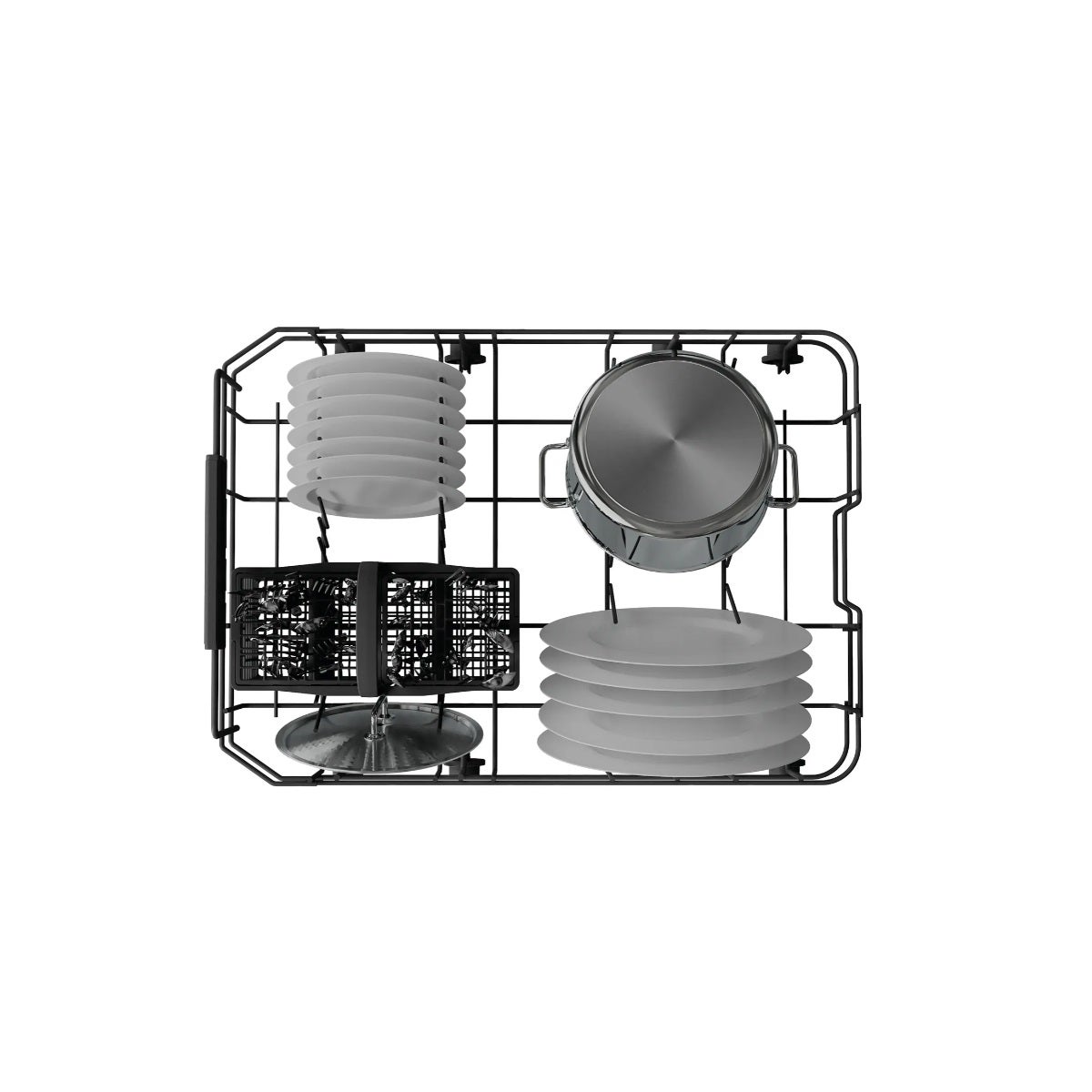Lave-vaisselle 45cm 10 couverts 47db tout intégrable - Whirlpool WSIC3M27C - 6