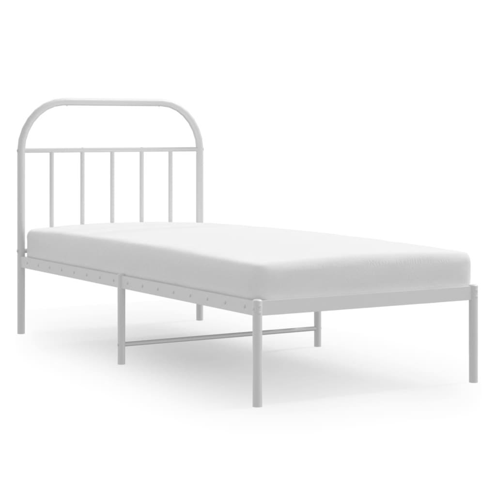 Cama individual | Cama para adultos | Estructura de cama de metal con ...