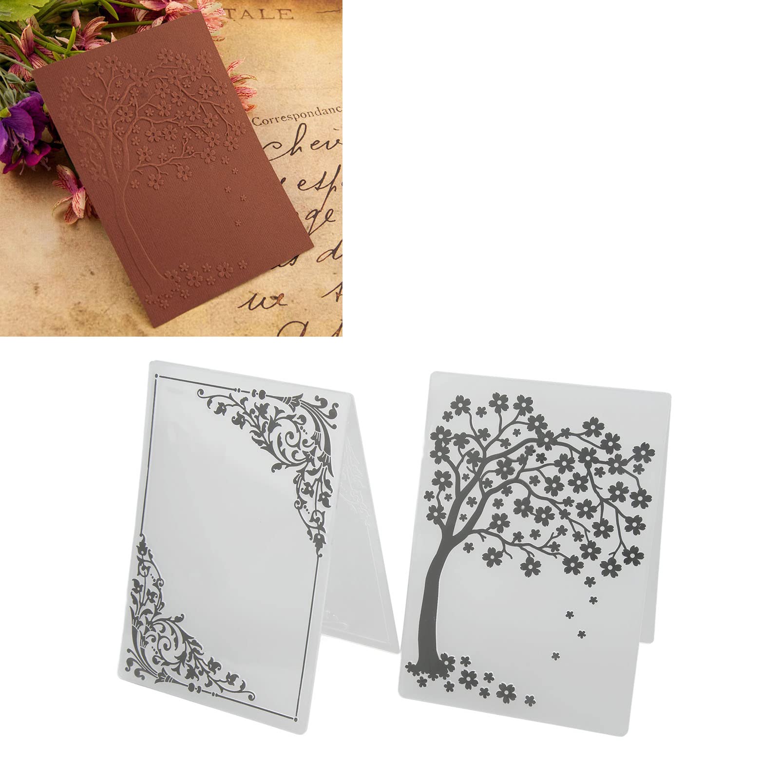 Arriettycraft 15x15 Cm – Dossiers De Gaufrage Plastique Pour Cartes, Scrapbooking Et Projets Manuels