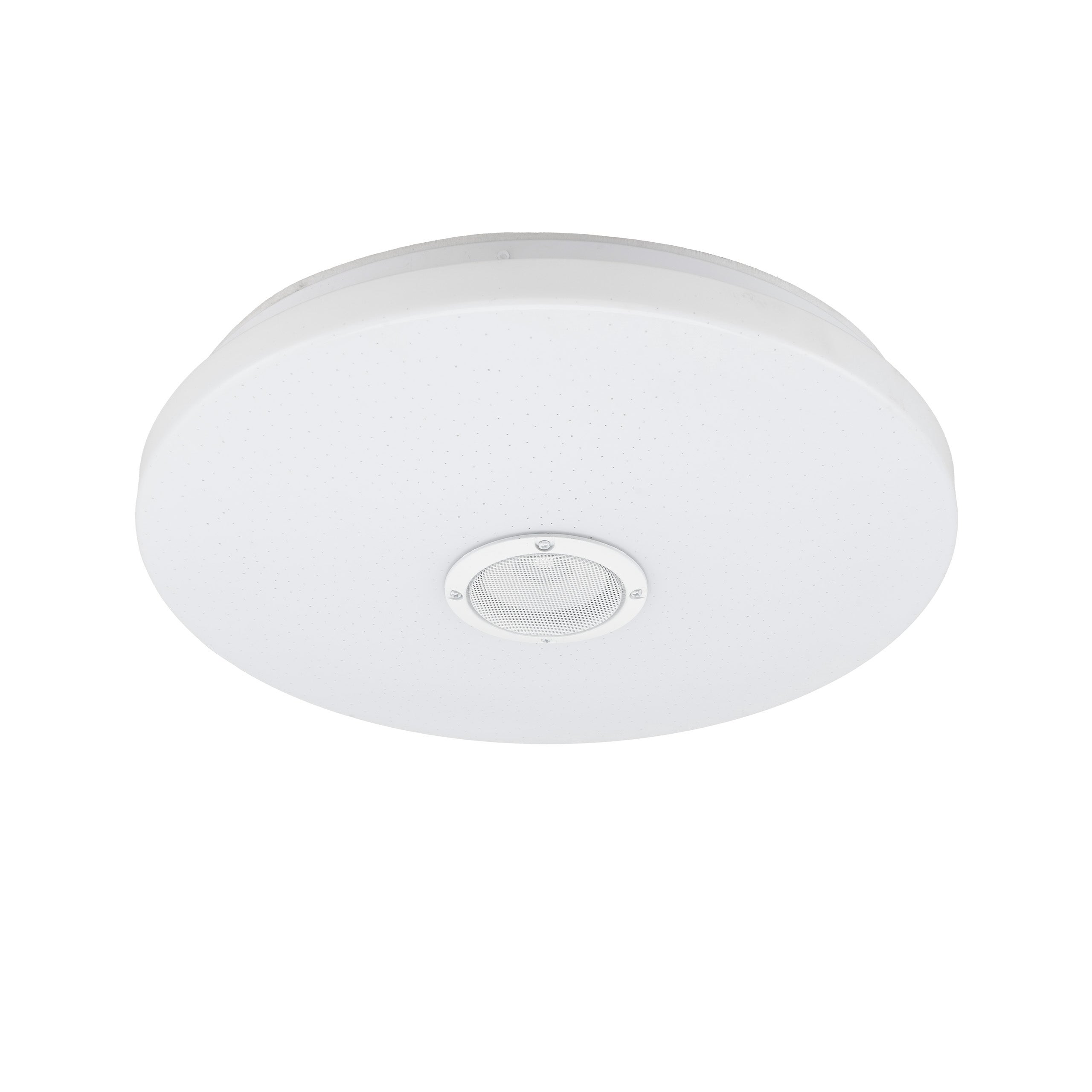 Plafon LED ERIK 48W RGB+CCT 39cm 3000–6500K z głośnikiem Bluetooth i pilotem MasterLED