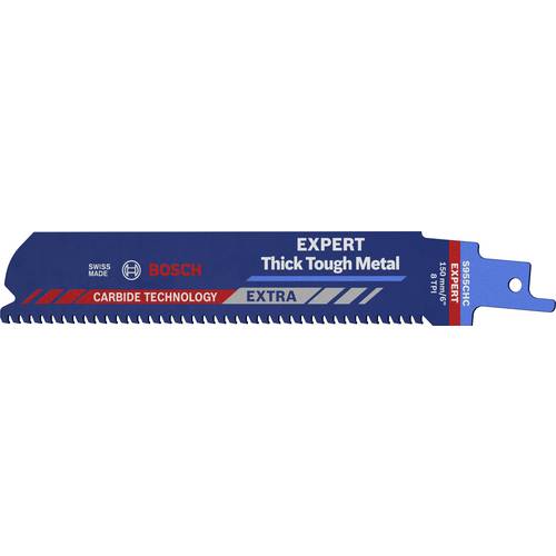 Bosch Expert Thick Tough Metal S 955 CHC - Brzeszczot - do rur, blach, profili - 3 sztuki - Długość: 150 mm - Szerokość: 25 mm