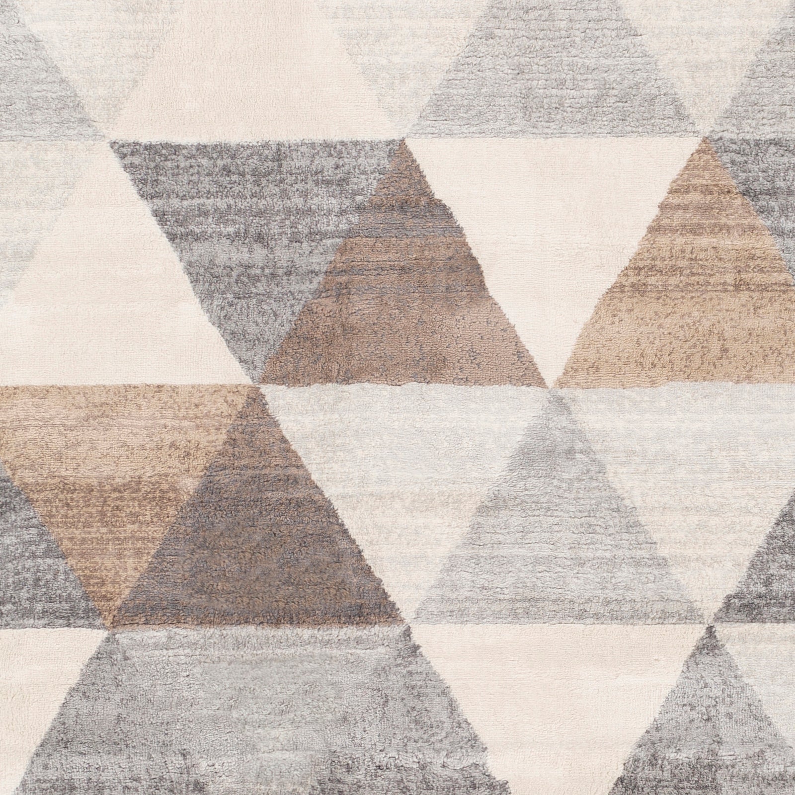 LIVABLISS Tapete Escandinavo Moderno Branco/Castanho 200x275 cm Katherine - 7