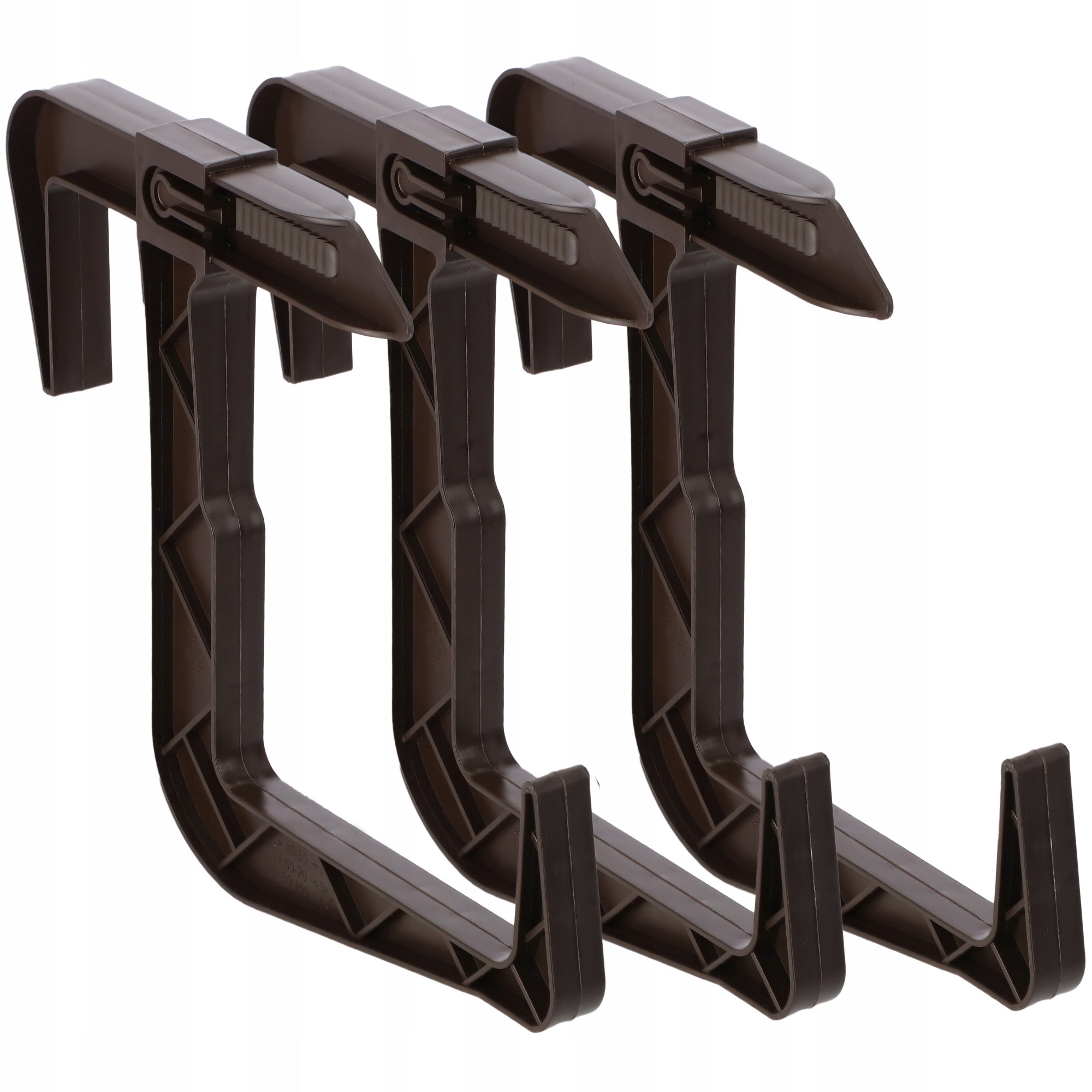 UCHWYT WIESZAK NA DONICZKĘ BALKONOWĄ SKRZYNKĘ HAK DO SKRZYNEK ZESTAW 3 szt