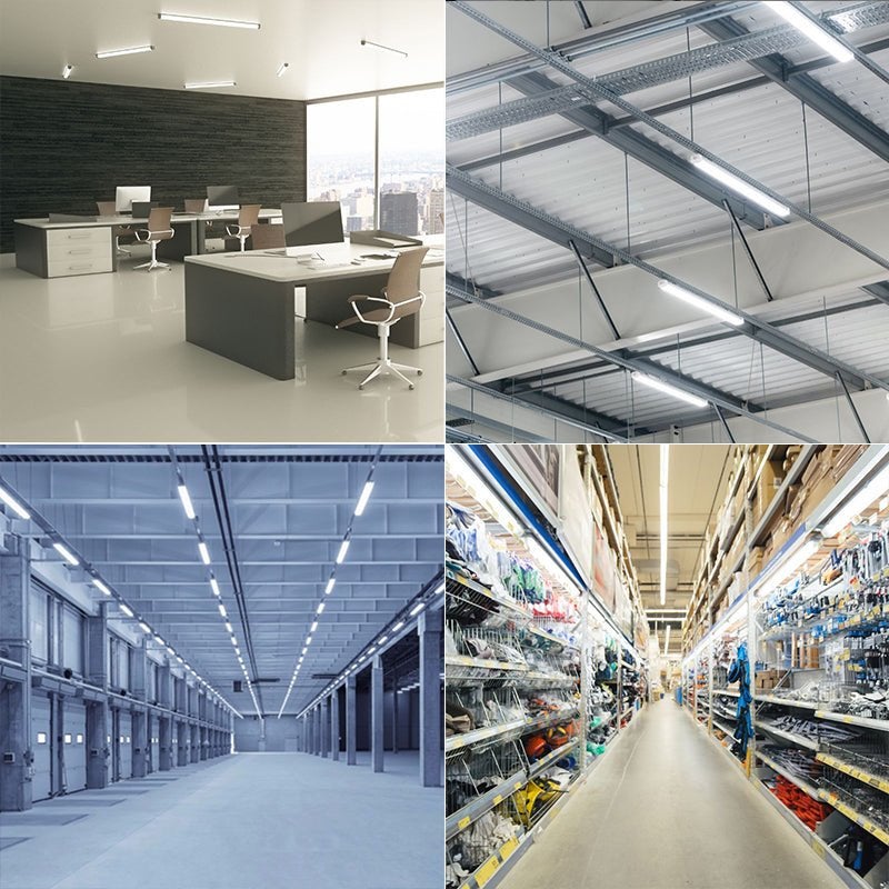 Réglette LED 150cm 48W - Blanc Neutre 4000K - 5500K - SILAMP - 2