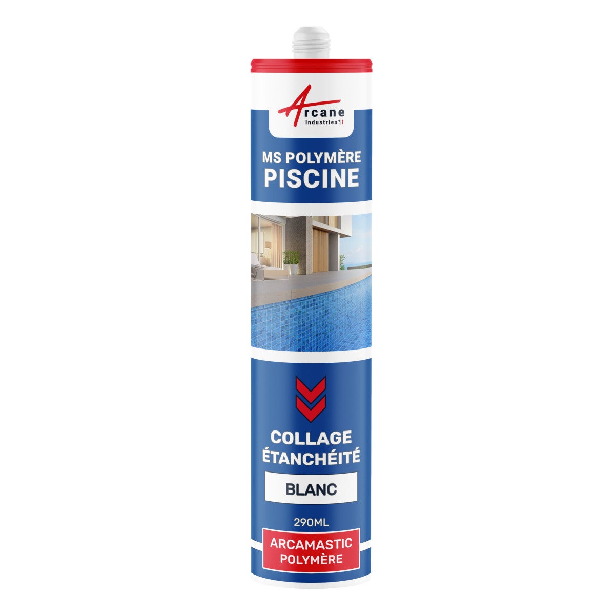 Silicone Sikasil Pool Bianco Cartuccia 300 Ml - Foto 4