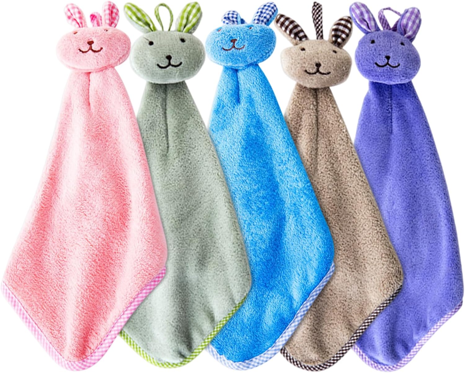 SweetNeedle Set da 6 asciugaani da bagno per uso quotidiano - 2 teli da bagno, 2 asciugaani e