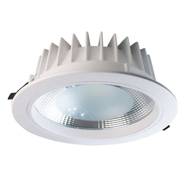 Downlight LED Rond Encastrable 15W 1283lm Ø10,5cm 4000K Blanc Eilen ...