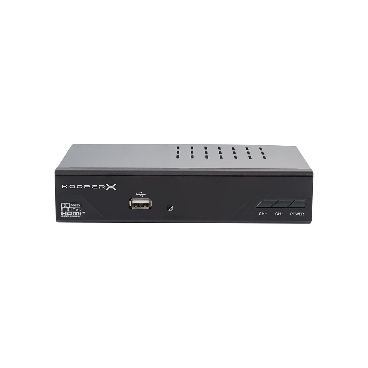 Décodeur HD Dvbt-2/Hevc H265 Dolby Digital Plus Set-Top Box | Leroy Merlin