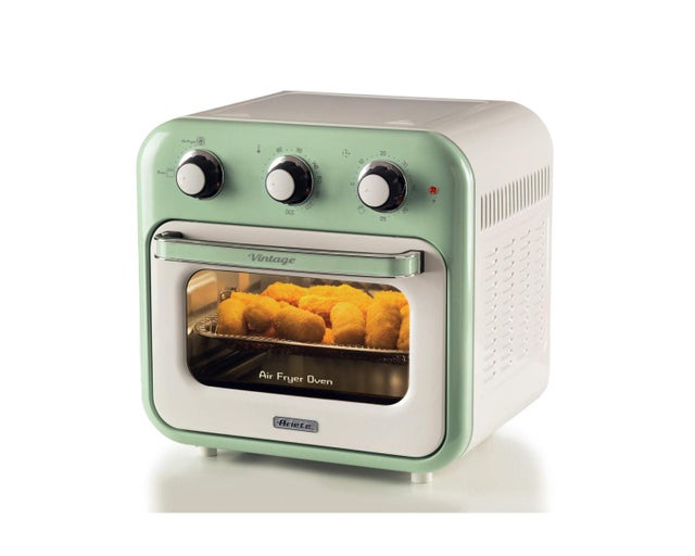 Freidora de aire Ariete Vintage 4632 1400W 16L Verde