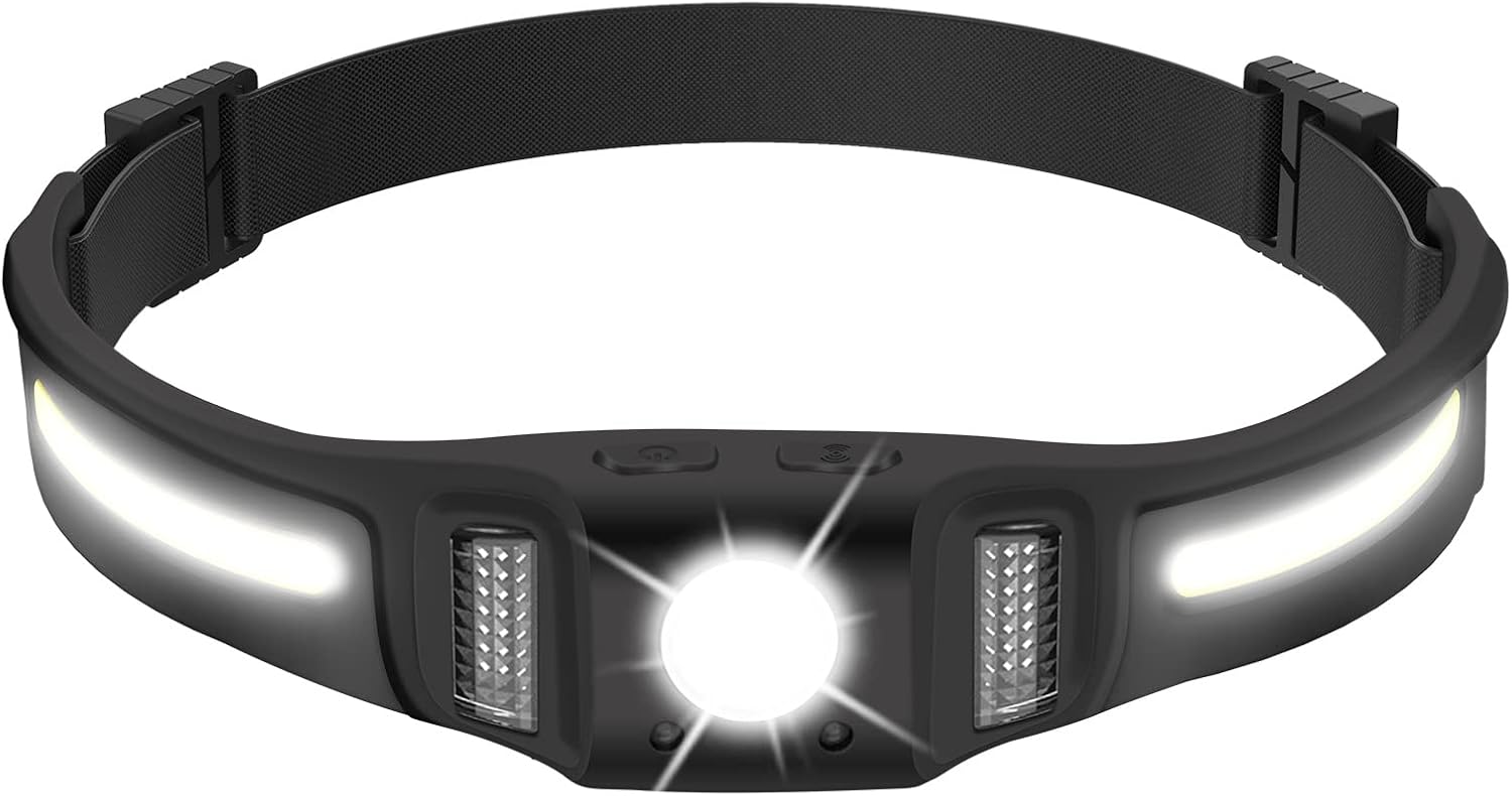 Lampe Frontale LED Rechargeable Lepro - Lampe Frontale Ultra-lumineuse Avec 5 Modes Pour Le Camping Et La Randonnee Lampe Frontale Etanche Ipx4 Avec Lumiere Rouge Cable Usb Inclus 87179568