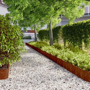 D-Work Bordo da giardino flessibile in PVC anti UV, 20 x 9 m, spessore