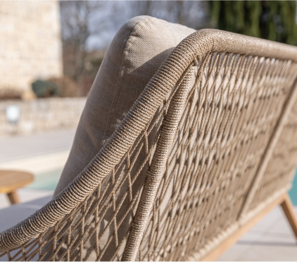 Salon de jardin en acacia - 5 places - DANAO - 4