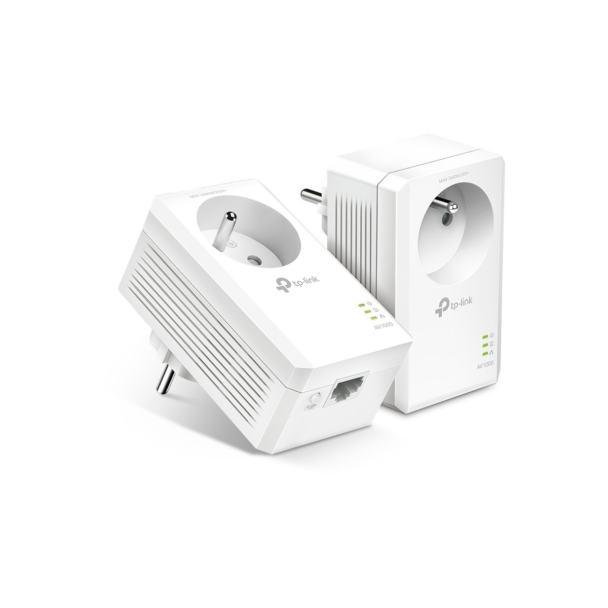 Zestaw CPL TP-Link TL-PA7019P 1000 Mbit/s kompaktowy z wbudowanym gniazdkiem
