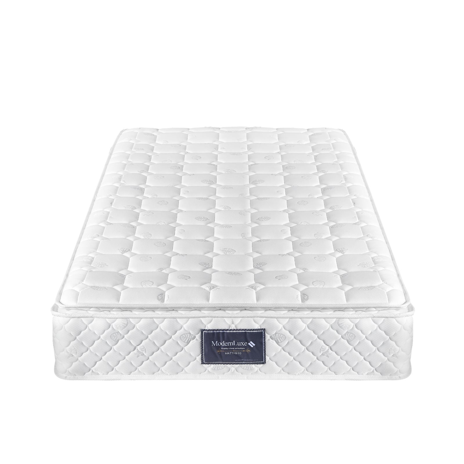 Matelas 90x200 cm, ressorts ensachés, mousse à froid 7 zones, fermeté H3, épaisseur 25 cm, matelas de lit d'adulte - 2