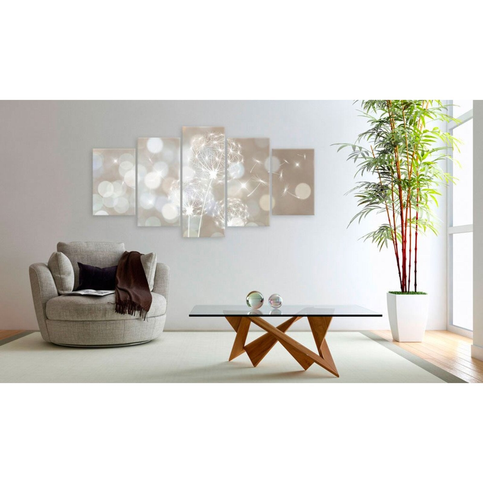 Tableau matinale de concert - 200 x 100 cm - 2