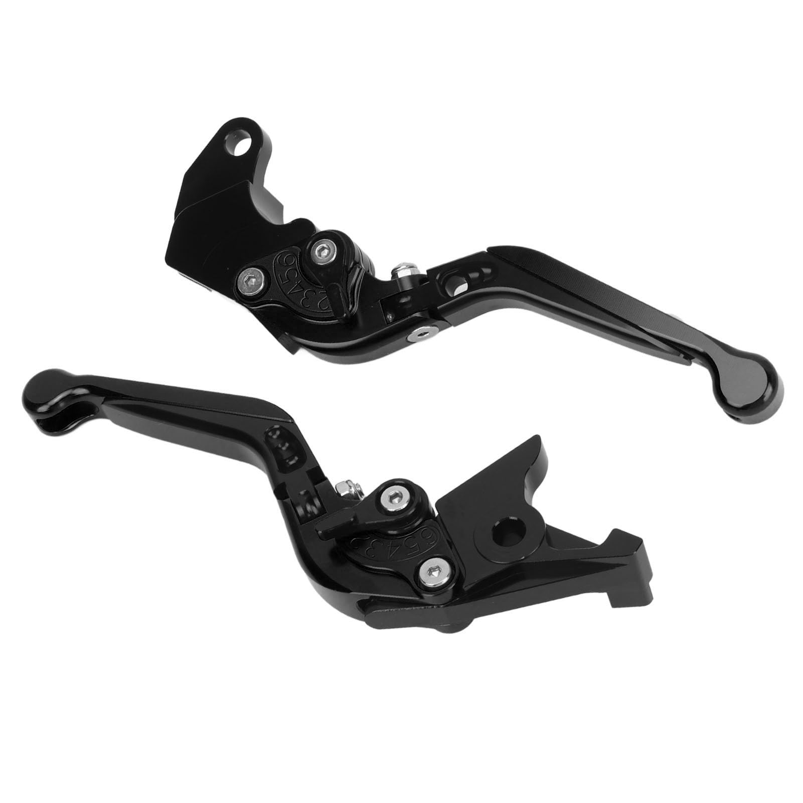 Kit Levier Embrayage Et Frein Moto Scar Levier D'embrayage Scar Repliable Noir - Satisfait Ou
