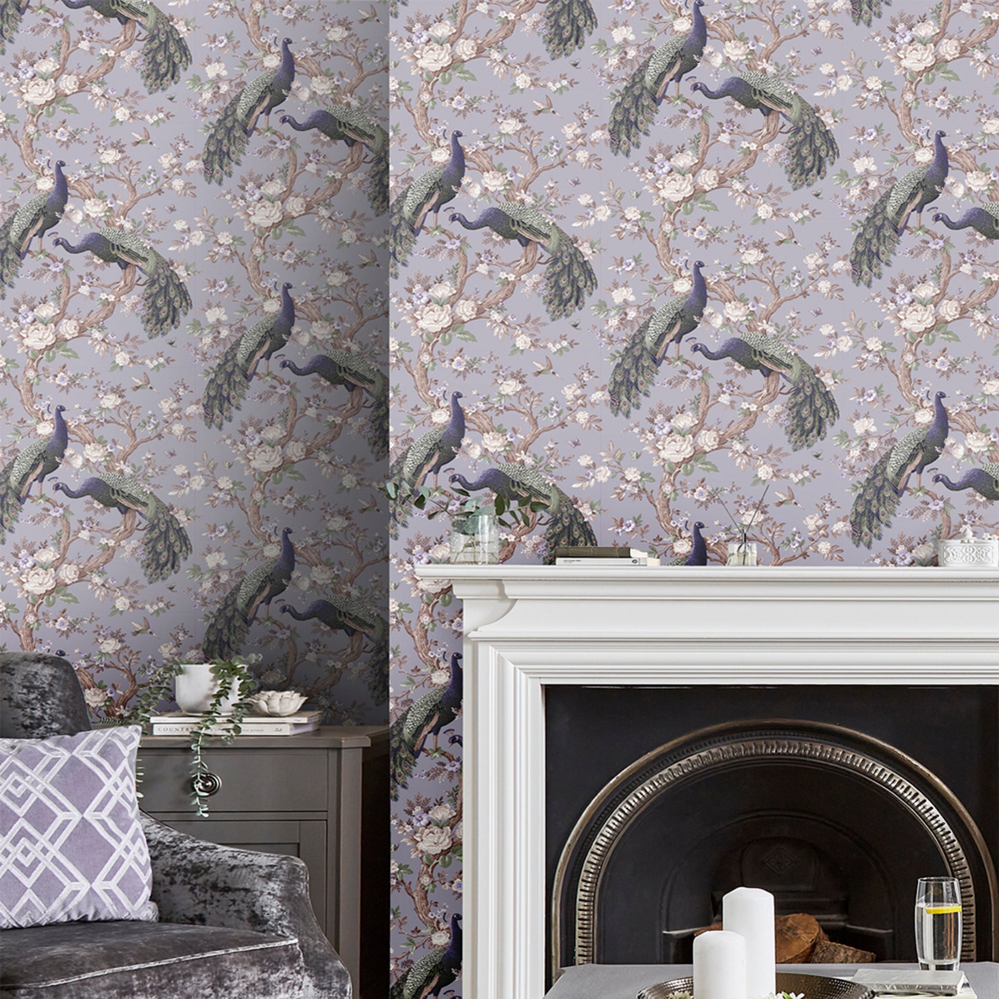 Laura Ashley Tapeta filzelinowa BELVEDERE 10 m x 52 cm