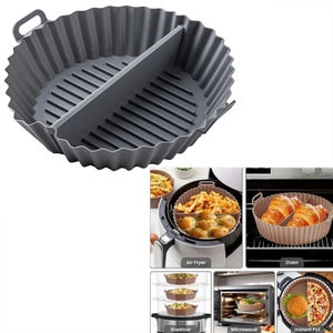 Set di teglie quadrate per friggitrice ad aria, per