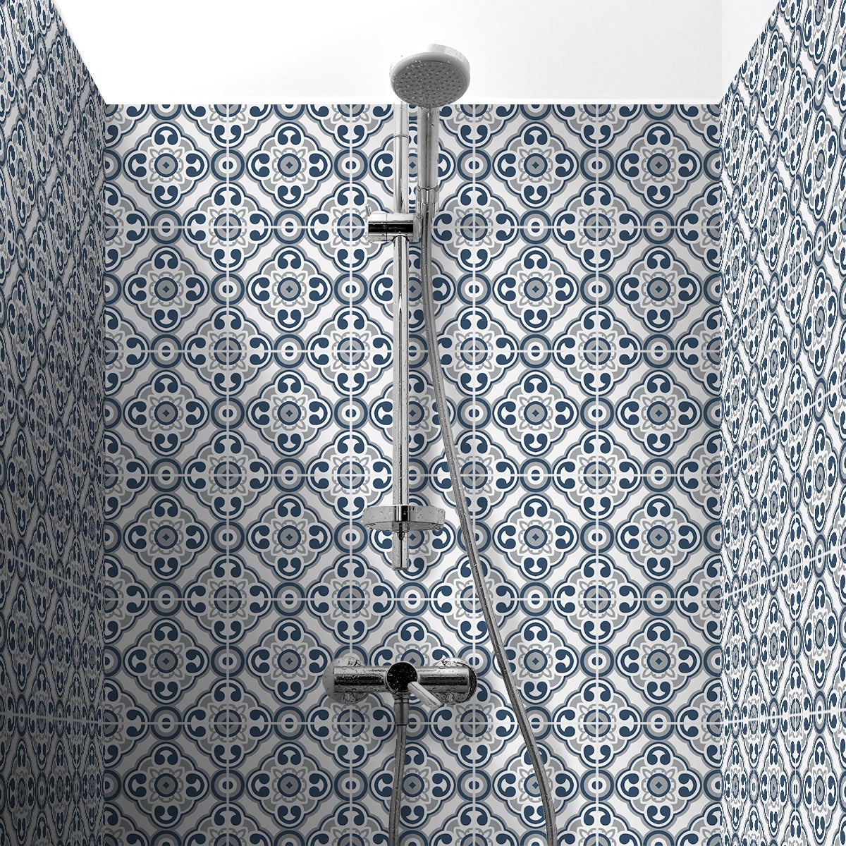 60 vinilo baldosas azulejos Mikaela - adhesivo de pared - revestimiento ...